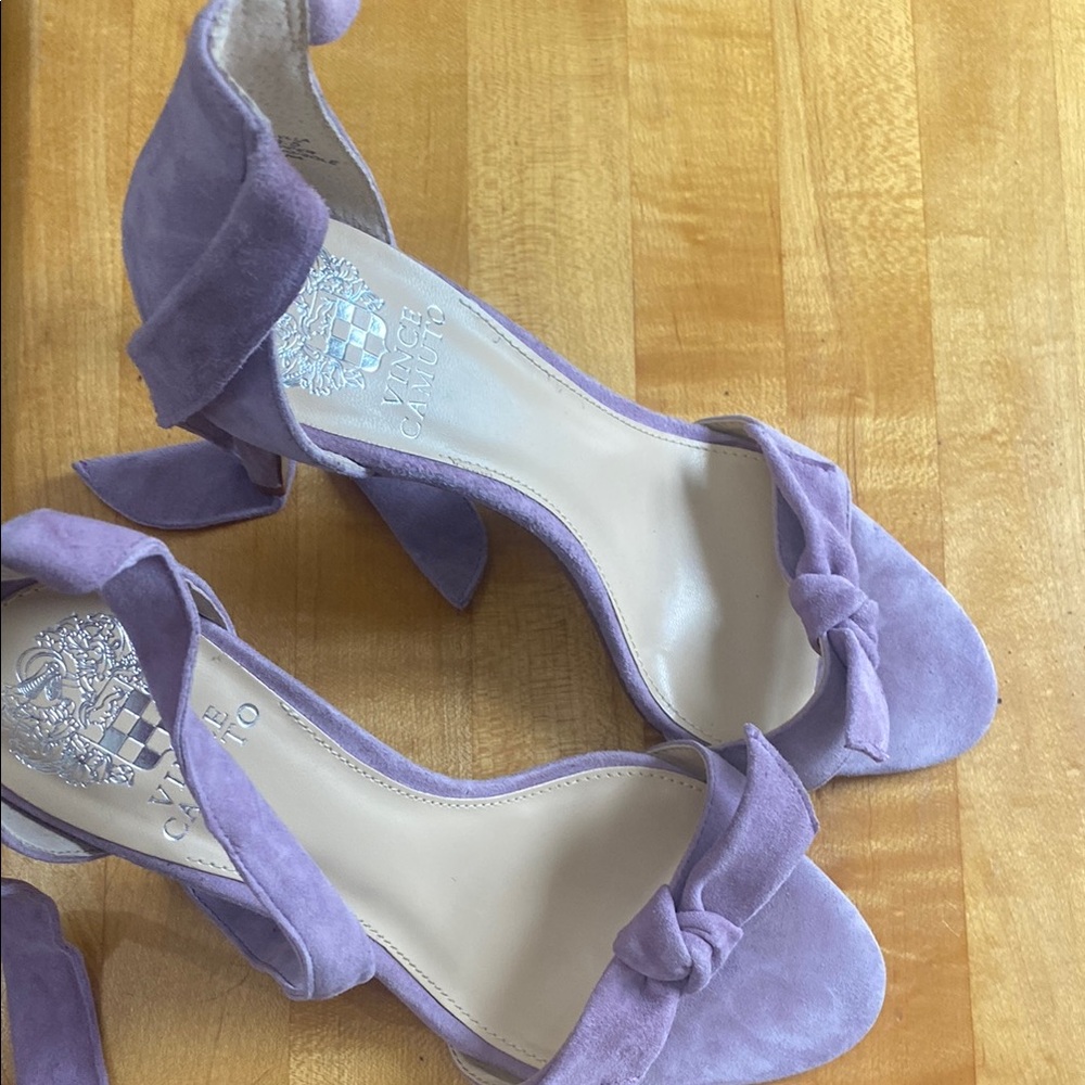Vince Camuto Women's Purple Suede Heels
